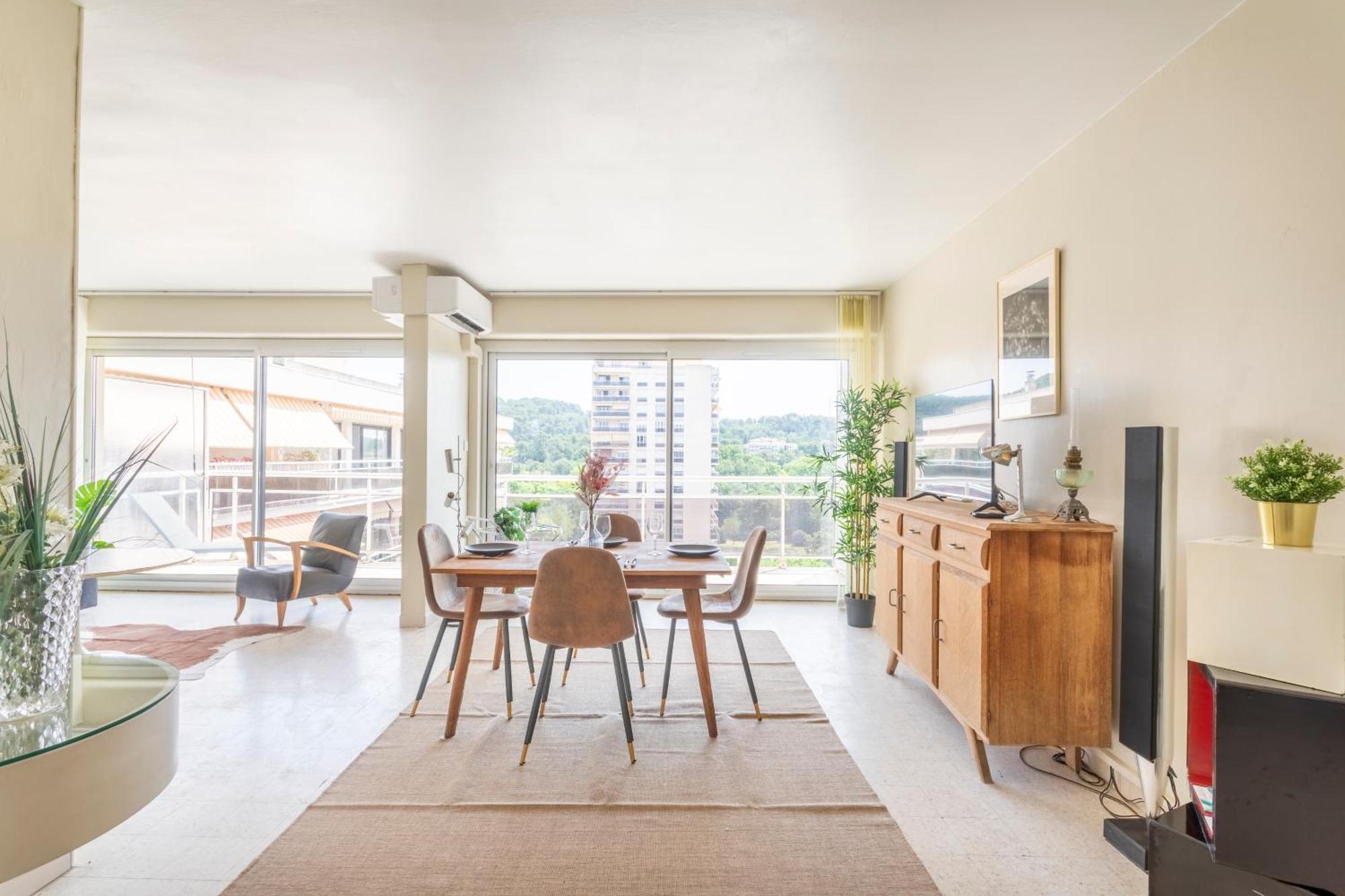 Grand T2 Lumineux Et Climatise Avec Balcon Aix-en-Provence Exterior foto